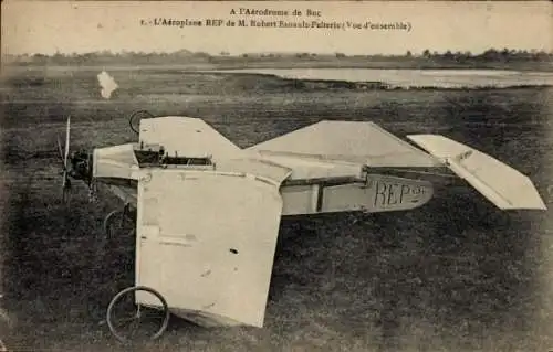 Ak Aerodrome de Buc, Flugzeugvertreter von Herrn Robert Esnault-Pelterie