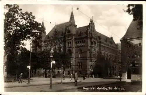 Ak Hansestadt Rostock, Ständehaus