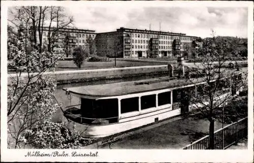 Ak Mülheim an der Ruhr, Luisental, Salondampfer