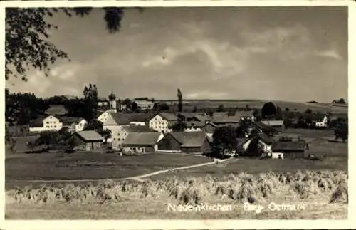 Foto Ak Niedernkirchen Hebertsfelden Niederbayern, Gesamtansicht