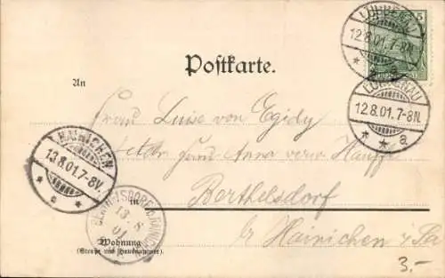 Ak Spinnstube im Spreewald, Trachten