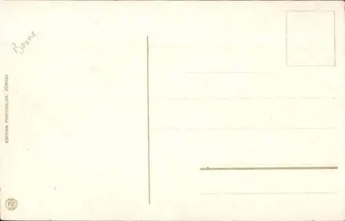 Ak Interlaken Kanton Bern Schweiz, Fußgänger auf dem Höheweg