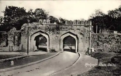 Ak Delhi Indien, Kashmir Gate