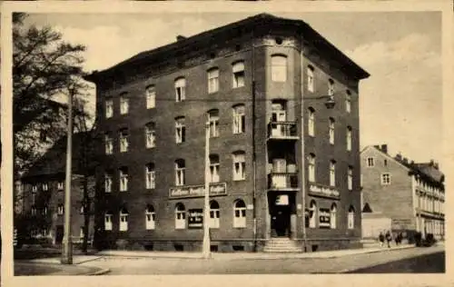 Ak Chojnów Haynau Schlesien, Gaststätte Deutscher Kaiser, Bes. Erich Keil, Bahnhofstraße 39