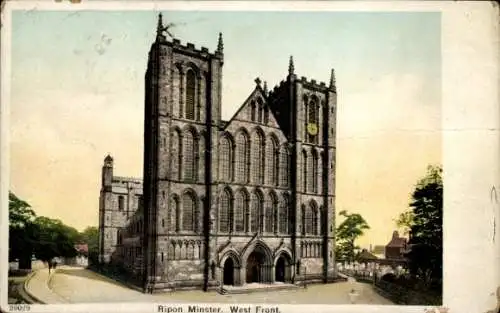 Ak Ripon Yorkshire, Minster