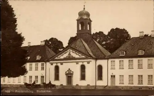 Ak Fredensborg Dänemark, Slotskirke