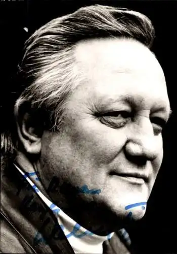 Ak Schauspieler Walter Fitz, Portrait, Autogramm