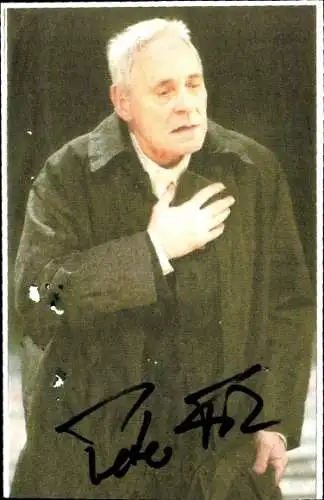 Ak Schauspieler Peter Fitz, Portrait, Autogramm