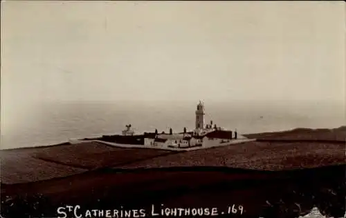 Ak Ventnor Isle of Wight England, Saint Catherines-Leuchtturm