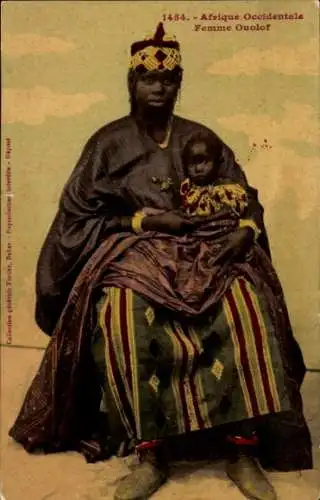 Ak Westafrika, weiblicher Ouolof