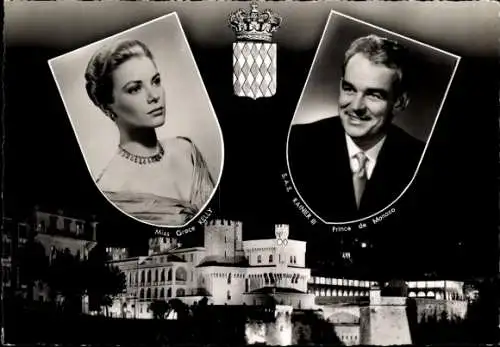 Maximum Ak Monaco, Prinz Rainier III. von Monaco, Schauspielerin Grace Kelly