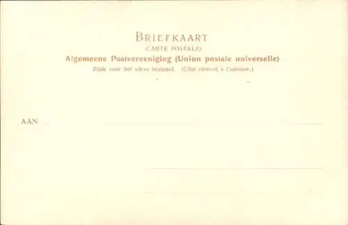 Passepartout Ak Niederländisches Kriegsschiff, H.Ms. Dolfyn, Schoner