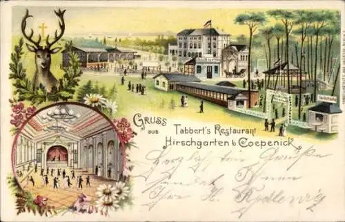 Litho Berlin Köpenick Friedrichshagen Hirschgarten, Tabberts Restaurant