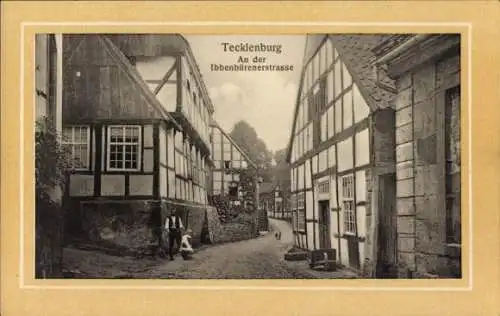 Ak Tecklenburg in Westfalen, Ibbenbürenerstraße