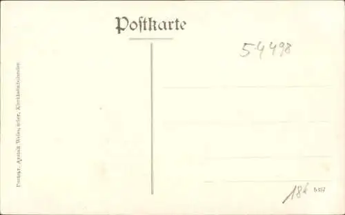 Ak Niederemmel Piesport an der Mosel, Gasthaus und Bäckerei, Totalansicht