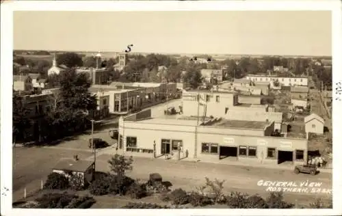 Foto Ak Rosthern Saskatchewan, Teilansicht