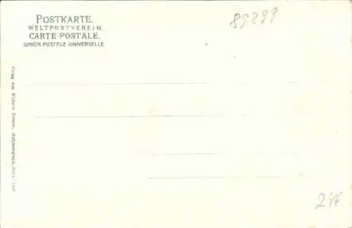 Ak Unterroth in Schwaben, Schule, Rathaus, Bahnhofsrestauration, Bahnhof, Handlung