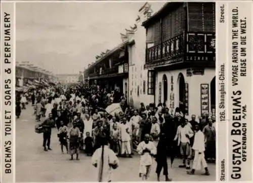 Foto Shanghai China, Straßenpartie, Boehm's Toilet Soap