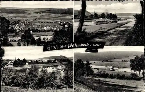 Ak Wahmbeck Bodenfelde an der Weser, Teilansichten