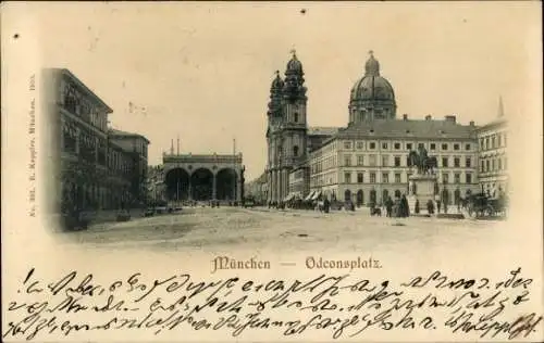 Ak München, Odeonsplatz