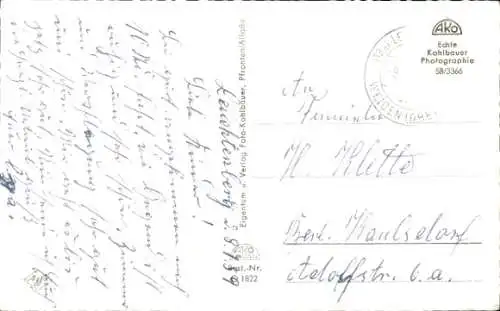 Ak Leuchtenberg in der Oberpfalz, Burgruine, Kapelle, Teufelsbutterfass, Gesamtansicht
