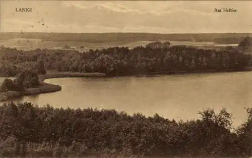 Ak Lanke Wandlitz in Brandenburg, Hellsee