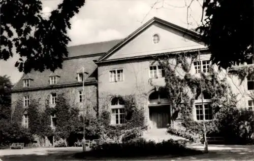 Ak Bad Muskau in der Oberlausitz, Blick auf das Moorbad