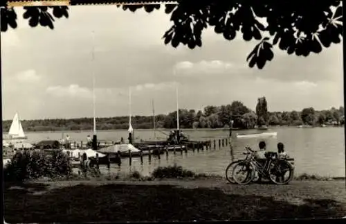 Ak Zeuthen Kreis Königs Wusterhausen, am Zeuthener See