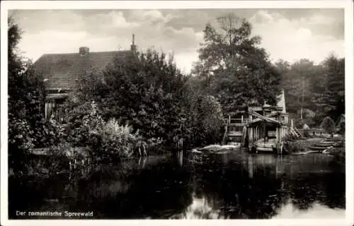 Ak Kannomühle Alt Zauche Wußwerk im Spreewald, Forsthaus