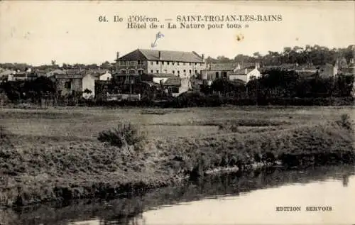 Ak Saint Trojan les Bains Ile d’Oléron Charente Maritime, Hotel de La Nature pour tous