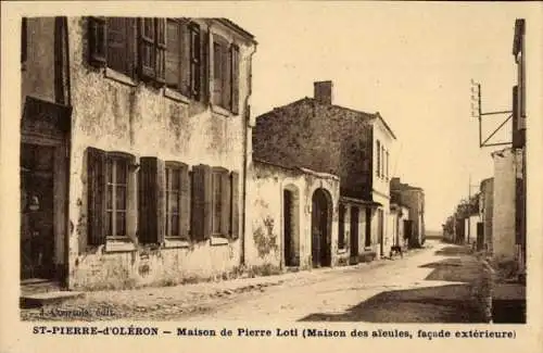 Ak Saint Pierre d’Oléron Charente Maritime, Maison de Pierre Loti