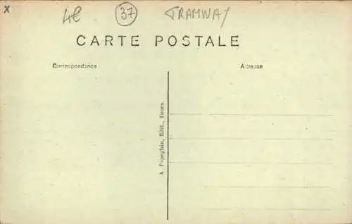 Ak Tours Indre et Loire, La Gare