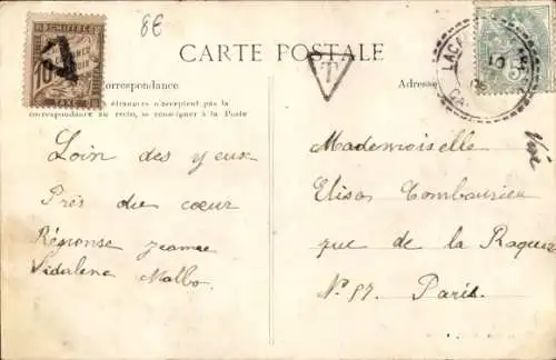 Ak Pierrefort Cantal, Kirche von Brezons