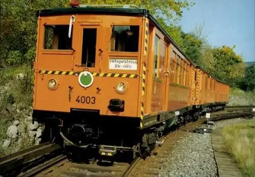 Ak Berliner Verkehrsmittel, Hilfsgerätezug 4003