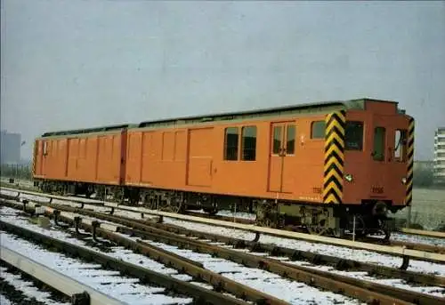 Ak Berliner Verkehrsmittel, Hilfsgerätezug 1196, Triebwagen