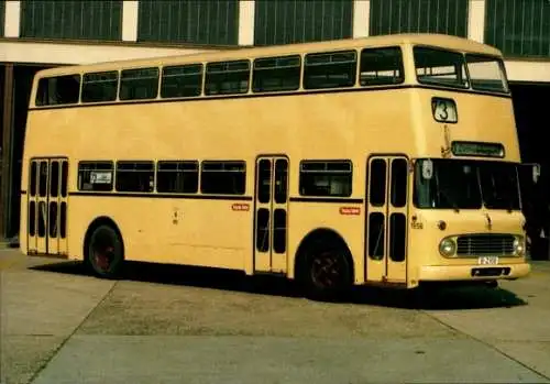 Ak Berliner Verkehrsmittel, Zweiachs Doppeldecker, Bus, Baujahr 1955