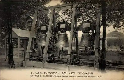 Ak Paris, Ausstellung für dekorative Kunst 1925, Fortique des Cloches