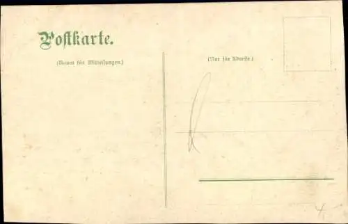 Ak Hannover in Niedersachsen, Kaiserparade 1907, Ehrenpforte am Bahnhof