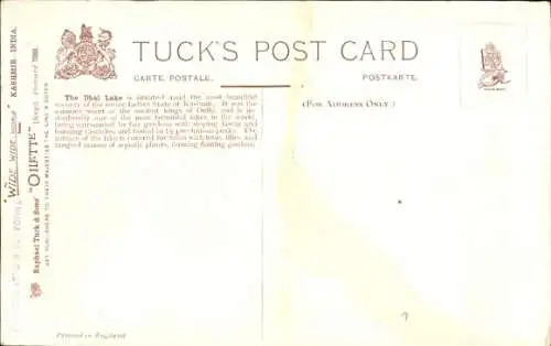 Ak Srinagar Kaschmir Indien, Dal Lake