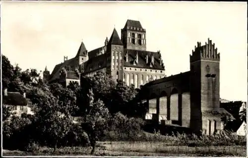 Ak Kwidzyn Marienwerder Westpreußen, Schloss