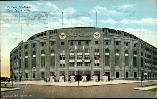 Ak New York City USA, Yankee Stadion