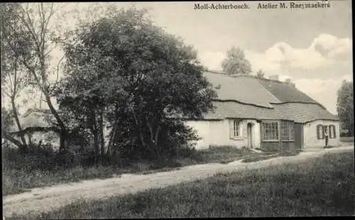 Ak Mol Achterbos Flandern Antwerpen, Atelier M. Raeymaekers