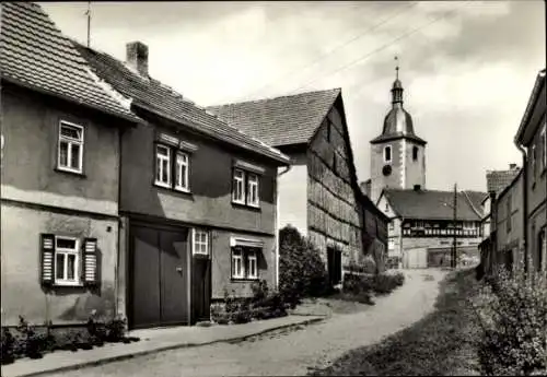 Ak Westhausen Kr. Gotha Thüringen, Straßenpartie