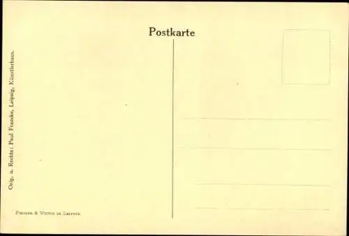 Künstler Ak Francke P, Ferdinand Goetz, Politiker, Nationalliberale Partei, Arzt, Dt Turnersschaft