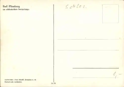 Ak Świeradów Zdrój Bad Flinsberg Schlesien, Hochmoor und Heide