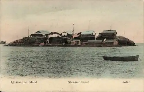 Ak Aden Jemen, Quarantäneinsel, Steamer Point
