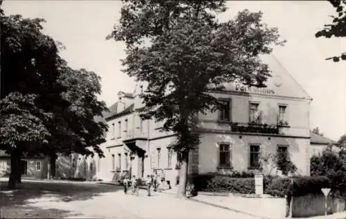 Ak Lommatzsch in Sachsen, Volkshaus