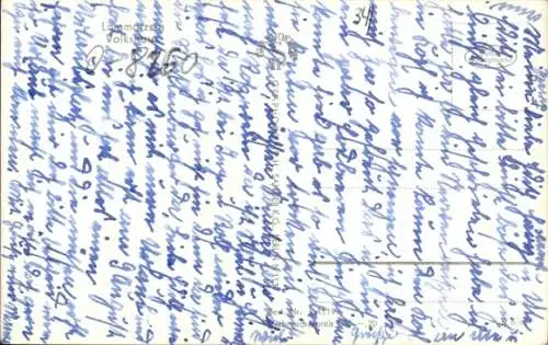 Ak Lommatzsch in Sachsen, Volkshaus