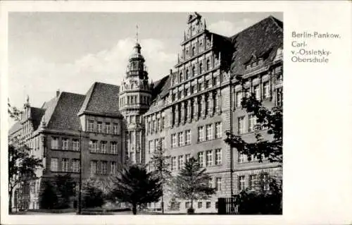 Ak Berlin Pankow, Carl-von-Ossietzky-Oberschule