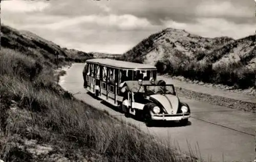 Ak Nordseebad Norderney Ostfriesland, Dünenexpress